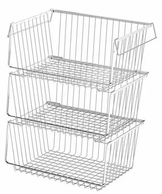 Produktbild von Metall-Opbergkisten voor Thuis, Set van 3