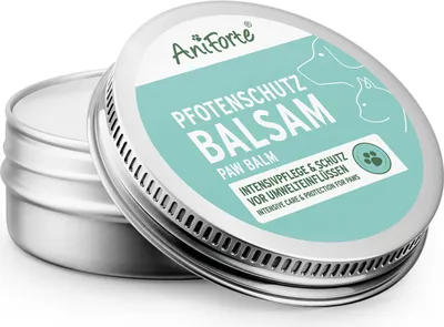 Produktbild von AniForte Pfotenbalsam Hund 60ml – Natürlicher Pfotenschutz für Hundepfoten mit Bienenwachs, Katzen Pfotencreme für trockene & rissige Pfoten