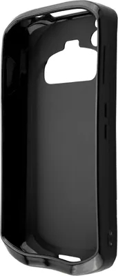 A black protective case for a handheld mobile computer is shown against a white background.