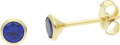 Produktbild von Ohrstecker Gold 333 Zirkonia blau JL52-06-0047 JuwelmaLux