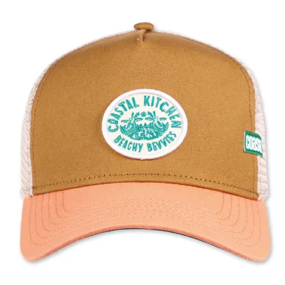 Produktbild von Coastal HFT Trucker Cap Beach Bevvies Doe/Light Orange