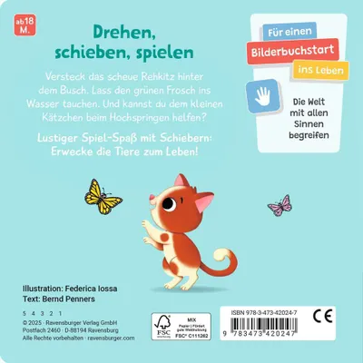 Obrázok produktu pre Mein Schiebe-Mitmachbuch - Lieblingstiere
