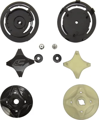 Produktbild von Graphit-Visierbefestigungssatz für Jet-Helm CGM 169 ILLI