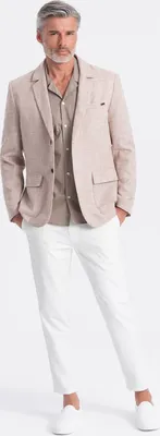 Immagine prodotto di Ombre Clothing Giacca da cerimonia da uomo Aeacux beige chiaro XL