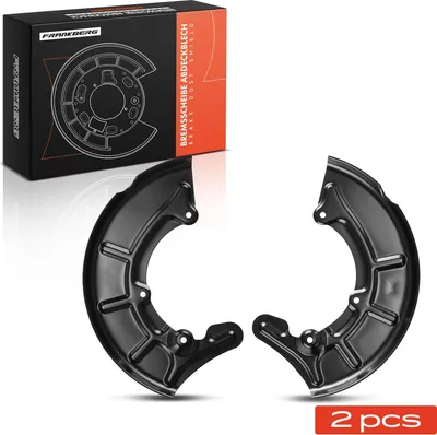Immagine prodotto di Frankberg 2x piastra di ancoraggio disco freno asse anteriore entrambi i lati per VW Golf 3 1H1 1H5 Passat Vento Corrado Seat