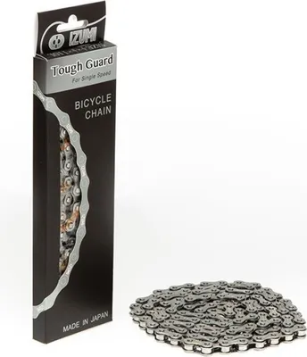 Produktbild von Izumi Kette Chain Track Tough Guard FixedGear BMX Single 1/2x1/8 antirost silber