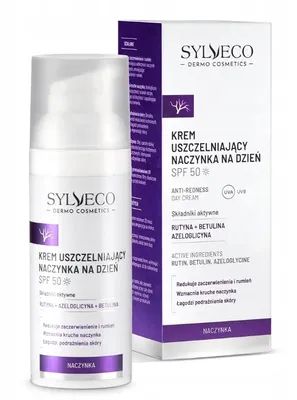 Produktbild von Sylveco Dermo Naczynka Krem uszczelniający naczynka na dzień SPF 50, 50 ml