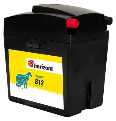 Immagine prodotto di Generatore per recinti da pascolo horizont 9 V / 12 V - trapper® B12 trapper® – La nostra serie dedicata ai principianti e agli allevatori amatoriali. I generatori per recinti da pascolo trapper sono la soluzione ideale per recinti di piccole dimensioni e di semplice struttura.