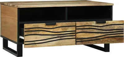 Immagine prodotto di vidaXL Tavolino da salotto in legno naturale 80 x 54 x 40 cm