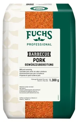 Produktbild von Fuchs BBQ Pork Gewürzzubereitung für Schweinefleisch Packung 1300g