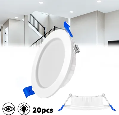 Produktbild von LARS360 Kaltweiß 20X 5W LED Spotlight Einbauleuchte Einbau Strahler Decken Leuchte IP21