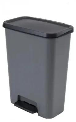 Obrázok produktu pre Odpadkový koš COMPATTA duo 23L+23L, šedý
