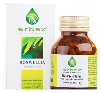 Obrázok produktu pre ERBEX BOSWELLIA, 100 kapsúl