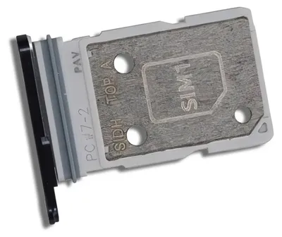 Produktbild von Original Dual-SIM-Kartenhalter für Samsung Galaxy S26 Ultra (S948B), Schwarz