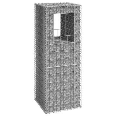 Immagine prodotto di vidaXL Colonna di gabbioni 50x50x140 cm in ferro