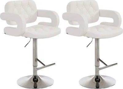 Produktbild von 2er Set Barhocker Dublin C weiß