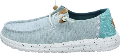 Produktbild von Hey Dude Damen Halbschuhe Wendy Heathered Slub Tropical Blue