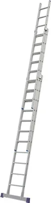 Produktbild von Goldpunkt Schiebeleiter 3-tlg. Mod. 800 - Sprossenanzahl: 3 x 12