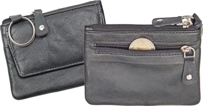 Produktbild von Schlüsseltasche / aus Leder / mit RFID Schutz / Farbe: schwarz
