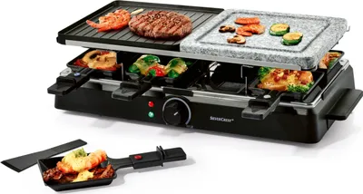 Produktbild von SILVERCREST® Raclette-Grill 1400 W für 8 Personen Tischgrill Party Elektrogrill