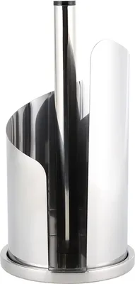 Produktbild von Famanu Küchenrollenhalter aus Edelstahl - Silber, 15,5 x 33 cm