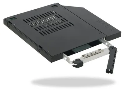 Productafbeelding van We-Ra. IcyDock  6,3cm SATAI-III/SAS HDD&SSD Slim ODD  9,5mm