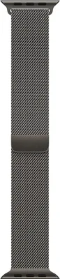 Produktbild von Original Apple Milanaise Edelstahl Armband ML743ZM/A 41/40/38mm Graphit