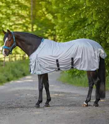 Image de Waldhausen Chemise anti-mouches Protect bleu clair/bleu nuit 135 cm