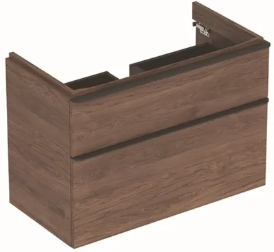 Zdjęcie produktu dla Geberit 500.354.JR.1, Szary, Drewno, 2 szuf., 1 szt., 884 mm, 470 mm, 617 mm