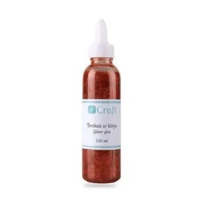 Produktbild von Glitzerkleber, dekorativ, Ornament, Rot, 120 ml