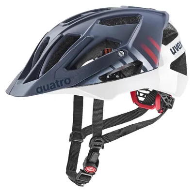 Produktbild von Uvex Quatro CC Helm dark universe blau-weiß größe 56-61 cm S41.0.026.0217