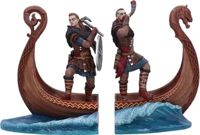 Produktbild von Nemesis Now Assassin's Creed Valhalla Buchstützen Vikings
