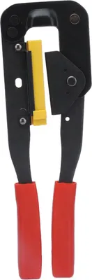Produktbild von 241-mm-Kabelzange, 45-mm-Stahl-Flachbandkabel, IDC-Stecker-Crimpzange, FC-Anschluss-Schneidwerkzeug
