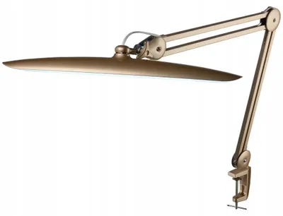 Produktbild von 9501LED-GOLD Schreibtischlampe 182 LED dimmbar farbverstellbar