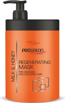 Produktbild von CHANTAL Prosalon Regenerationsmaske für geschädigtes und gefärbtes Haar Milch & Honig 1000g