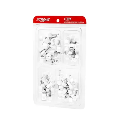 Immagine prodotto di Set di fermacavi bianchi da 6, 7, 8 e 9 mm
