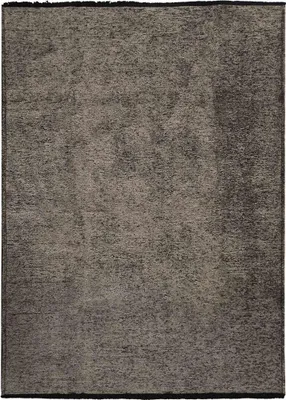 Obrázok produktu pre Umývateľný koberec z bavlny a polyesteru, plochý antracitový 160x230