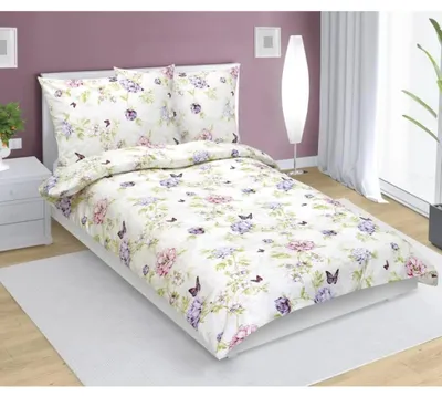 Immagine prodotto di Biancheria da letto in cotone - 140x200 cm. 70x90 - color viola