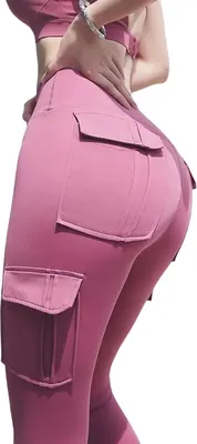 Obrázek produktu pro Dámské Legíny NO-24961 - Růžová/XL za Skvělou Cenu KP24961