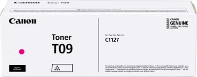 Zdjęcie produktu dla Canon TONER T09 M, 0 stron(y), 5900 stron(y), Purpurowy, 1 szt.