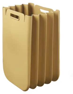 Produktbild von Guzzini - Home, ECO PACKLY Abfallsammler - Bright mustard yellow, 30x25xh45 cm (