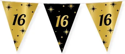 Imagen del producto de Paperdreams - Guirnalda de banderines para fiestas - 16 unidades