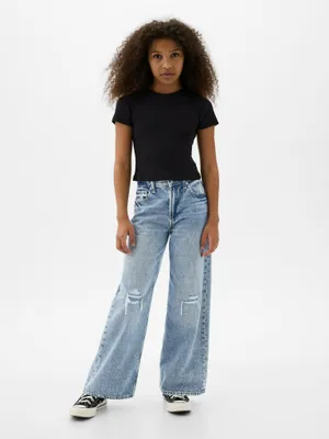 Produktbild von GAP Kinder Stride Wide Jeans 891508-00__10
