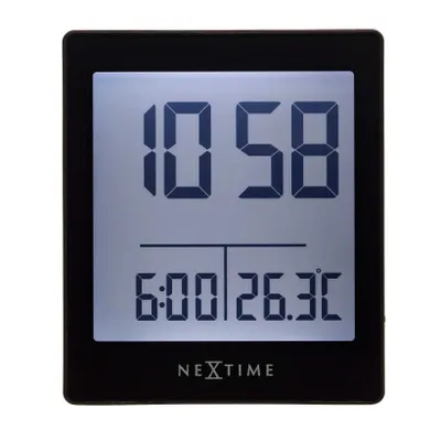Obrázek produktu pro NeXtime - 5250ZW - Budík - černý - Buzení