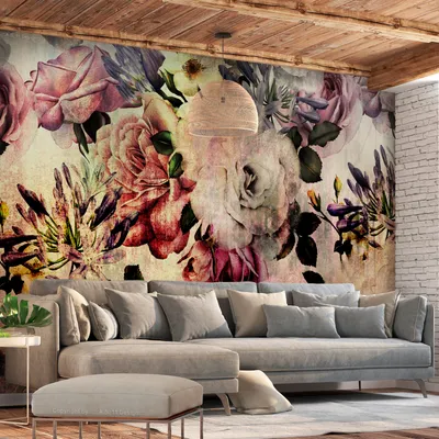 Produktbild von Basera Selbstklebende Fototapete Bluemenmotiv b-C-0380-a-a, mit UV-Schutz, 98x70 cm