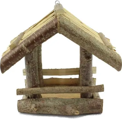 Zdjęcie produktu dla Karmnik dla ptaków 31x12,5x28,5cm NATURALNY