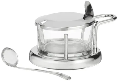 Parmesankäse-Set mit Edelstahllöffel 18/10, 200 ml