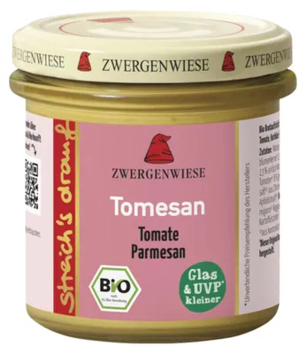 Produktbild von Zwergenwiese streich's drauf Tomesan 135g