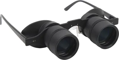 Produktbild von Fernglas-Brille, 10-facher Zoom mit polarisierter Linse, freihändig verstellbares optisches HD-Teleskop zum Angeln, Vogelbeobachtung