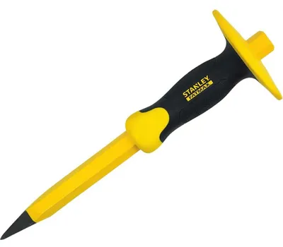 Productafbeelding van Stanley FatMax Maurerspitzbeitel met handschild, 19 mm bladbreedte, chroom-vanadium